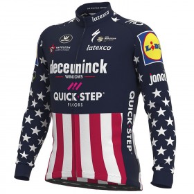 Maillot Cyclisme 2021 Deceuninck-Quick-Step Manches Longues N004